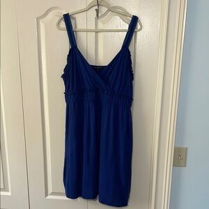 Blue Sleeveless Dress